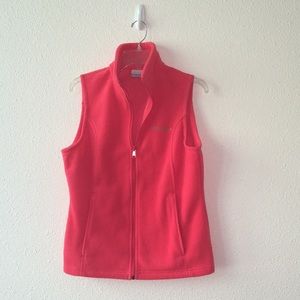 Columbia Fleece Vest Size Medium